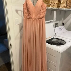 Revelry Peach Prom Dress